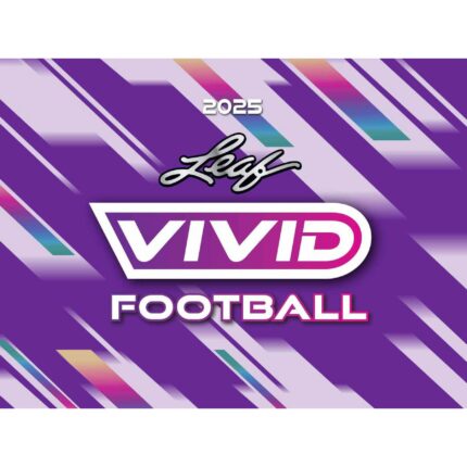2025 Leaf Vivid Football Hobby Box (Presell)