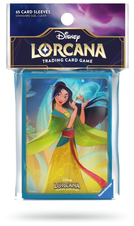 Lorcana TCG: Fabled Card Sleeves (Mulan)